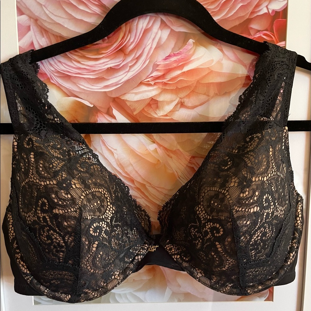 ThirdLove 24/7 Lace Contour Plunge Bra 34E